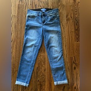 Democracy Absolution Mid-rise Crop Jeans Size 6